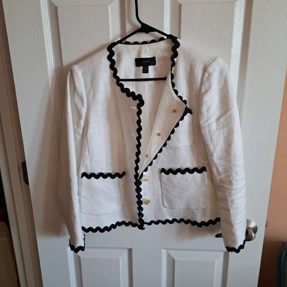 J. Crew linen blazer - Picture 6 of 7